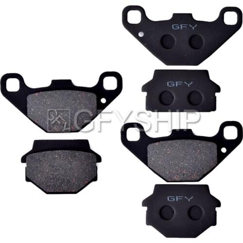 For QUADZILLA XLC 500 2010 2011 2012 2013 2014 2015 Motorcycle Front Rear Brake Pads Brake Disks