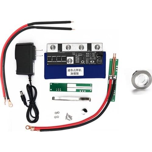 Mini Portable 18650 Battery Pack Spot Welding Machine DIY Spot Welder For 0.25mm Nickel Plating 7.4V 400A