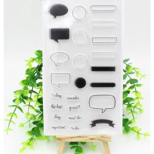 Projects Calendar Transparent Clear Silicone Stamps for DIY Scrapbooking/Card Making/Kids Fun Decoration Supply