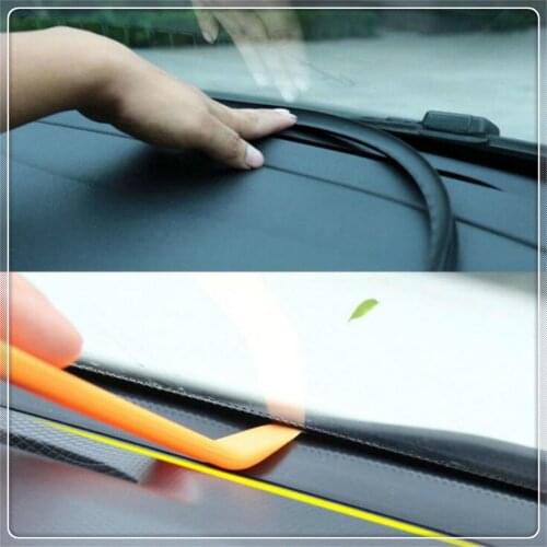 Car Dashboard Rubber Sealing Strips Weatherstrip for BMW 335d M1 M-Zero M6 640i 640d E46 E90 F09 1 2 3 4 F-series