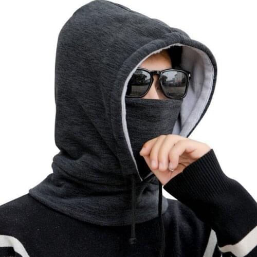 Sally Face Warm Hood Face Cover Bike Hat Neck Helmet Beanies Men Women Exercise Bicycle Thermal Fleece Balaclava Hats