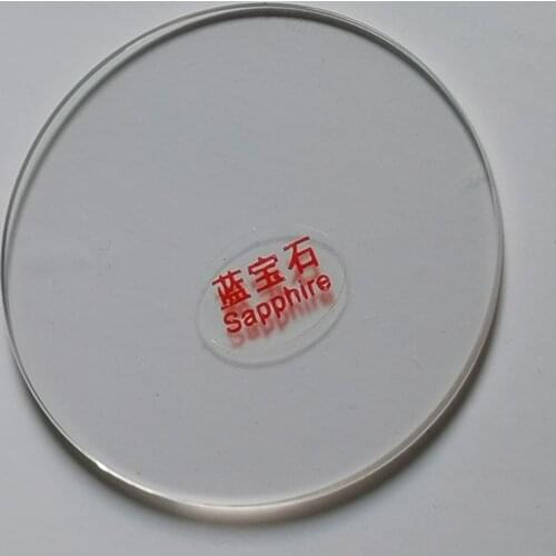 Sapphire Watch Glass 1.0mm-1.2mm Thick Watch Flat Round Crystal Glass Mirror Diameter 24mm-32mm Replacement Watch Repair Parts