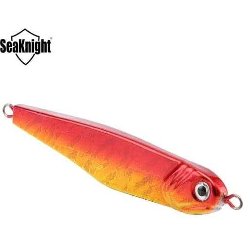 SeaKnight SK301 Metal Jig 1PC 30g 40g 50g 60g 80g 100g Jig Spoon Fishing Lure Artificial Bait Jigging Fishing Boat Fishing