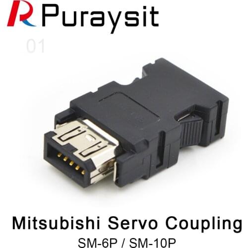 SM-10P 3M 36310 Connector 10 core 54599-1019 Mitsubishi Servo Connector MR-J3CN2 6P