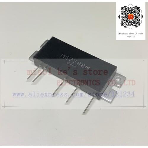 100%Original: M57788M [ 430-450MHz 12.5V 45W Package:H3 FM MOBILE RADIO ]