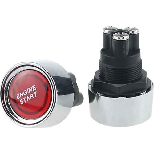 12V/50A Universal Motor Auto One Push Button Engine Start Switch Ignition Switch