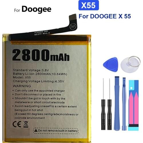 Battery 2800mAh For DOOGEE X 55 X55 Bateria