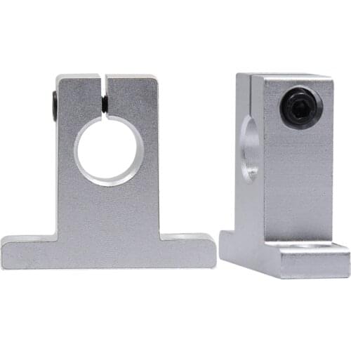 CNC Optical axle fastener of guide rod vertical support bearing fixed support 3D printer parts SK8 SK10 SK12 SK13 SK16 SK20 SK25