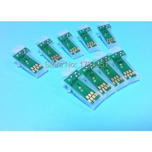 9Colors T5801-T5809 Cartridge Chip Sensor Compatible For Epson Stylus Pro 3880 Printer