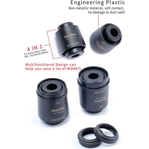 Hot Sale Mountain Bicycle Front Fork Dust Seal Installation Tool Kit For 32/34/35/36/40mm Pipe Diameter Driver Tool bike tools