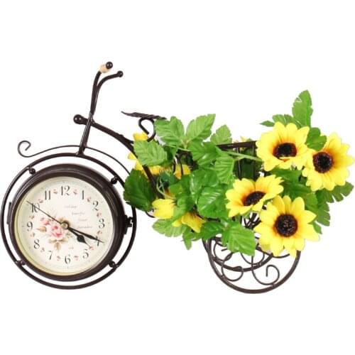 Simulation Sun Flower Rattan Sunflower Fake Flower Decoration Air Conditioning Indoor Artificial Flower Silk Wreath 2.6 Meter