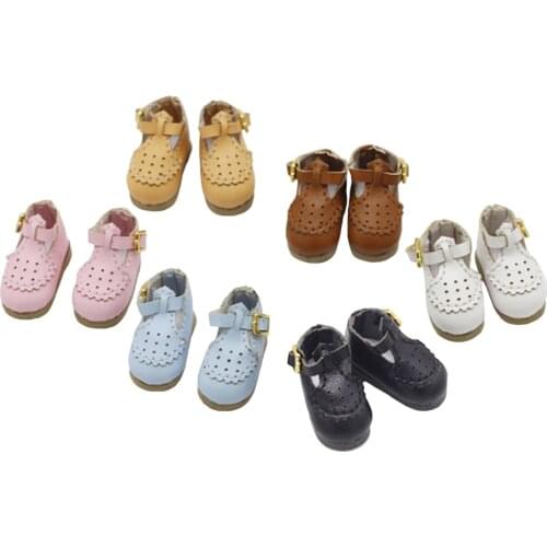 1/12 BJD Doll Shoes For GSC,OB11,YMY Doll Body kind of six colors girl boy gift toy 2.5*1.1cm