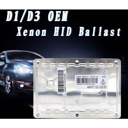 2018 New 1 Piece D1S HID Ballast 12V 35W OEM D1S D3S HID Bulb Ballast Unit Igniter LAD5GL 4 PIN For Audi A4 S4 Volvo VW Passat