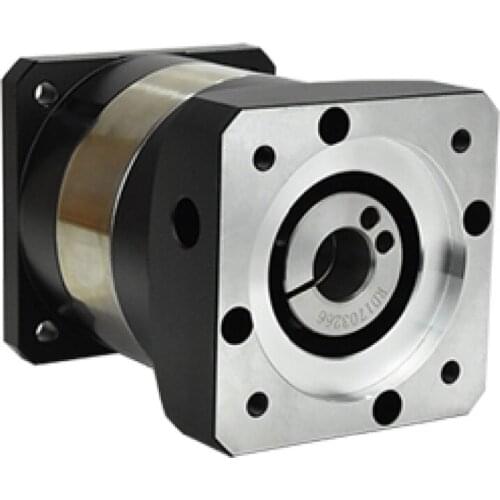 Planetary gearbox reducer 12 arcmin ratio 15:1 to 100:1 for nema34 stepper motor input shaft 1/2 inch 12.7mm