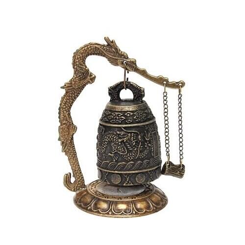 EXCELENTE TIBET BUDA CAMPANA CAMPANAS DE VIENTO EXQUISITA COBRE VENTA AL POR MAYOR REAL CHINA WHOLESALE FACTORY BRONZE ARTS