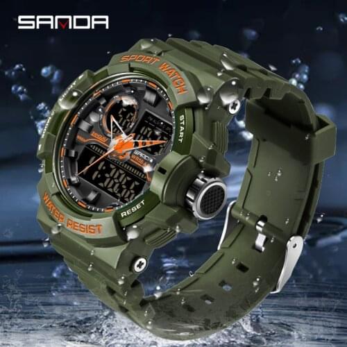 SANDA Men's Electronic Watch