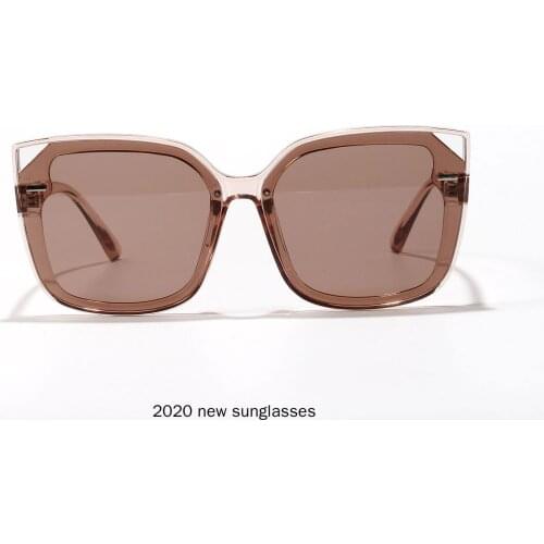 2020 New Rimless Sunglasses Women Fashion Vintage Unique Cat punk Sun Glasses Female Square Shades UV400 NX