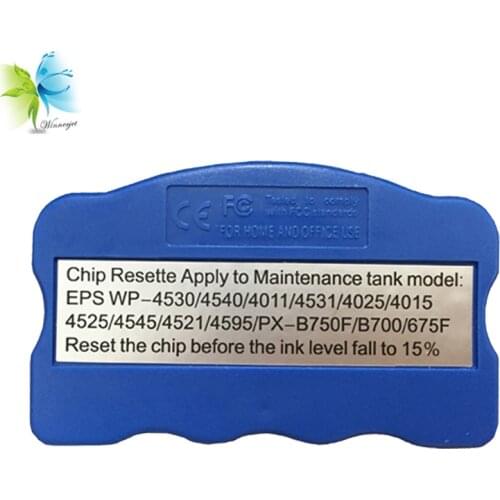 Winnerjer 5pcs T6711 Maintenance Tank Chip Resetter For Epson For Epson WF-7110 7510 7610 7620