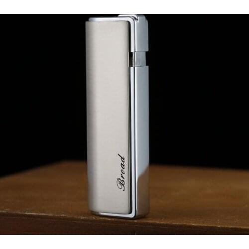 Boda BD412 inflatable direct ignition lighter, creative personality metal windbreak cigar lighter