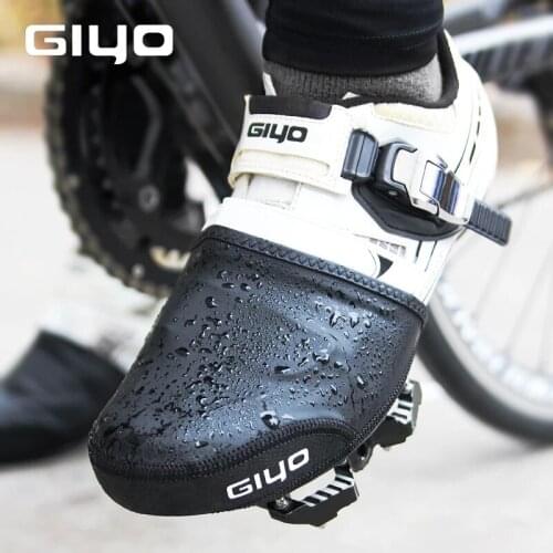 Half-finger shoe cover Bicycle toe cover Fleece thermal cover Waterproof riding shoe cover