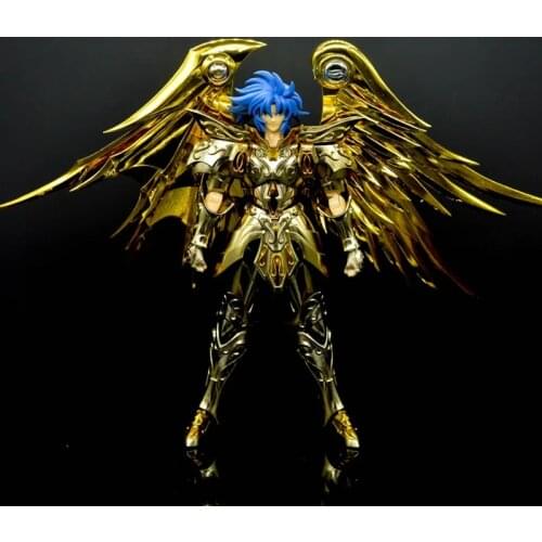 Jmodel Saint Seiya figure Gemini Saga soul of gold Divine EX SOG action figure metal armor model Toys