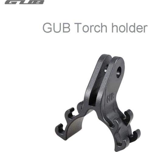 New GUB 5g Bicycle Bike LED Flashlight Mount Bracket Holder Torch Clip Clamp Universal Bicycle Torch Holder for GOPRO camera