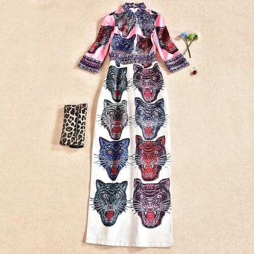 Temperamental star fall New in same restoring ancient ways the female hammer drill embroidery qipao dress party dress