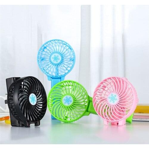 Portable Hand Fan USB Rechargeable Foldable Handheld Mini Fan Cooler 3 Speed Adjustable Cooling Fan Decor