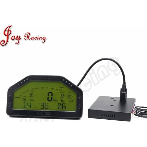 DO908 6.5inch Race Dashboard Waterproof 9000rpm Rally Gauge SENSOR KIT LCD Screen Display Gauge