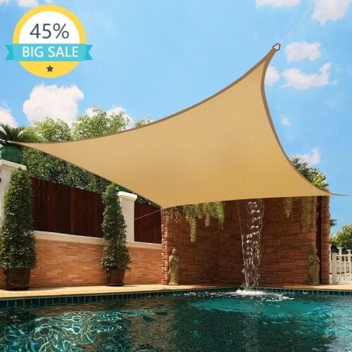 Rectangular Outdoor Waterproof Sun Shade Candle Garden Backyard Anti-uv Canopy Canopy Weather Resistant Backyard Canopy