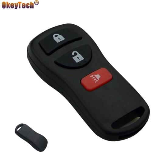 OkeyTech Smart Remote Control Key Fob for Nissan X-Trail Pathfinder Murano Quest Xterra Infiniti 2002-2009 2+1 Buttons 315mhz
