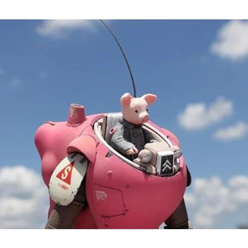 Unassambled 1/35 modern animal (without Machine ) Resin figure miniature model kits Unpainted