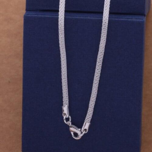 AN520 Wholesale silver plated Necklaces for women silver 925 jewelry fashion jewelry pendant /bjqakaxa aumajlta