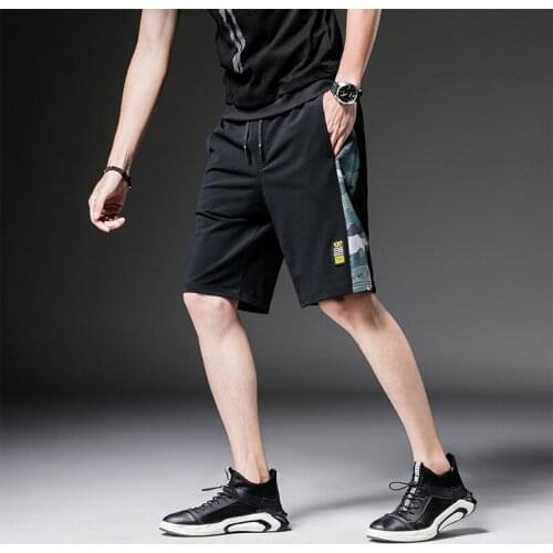 2020 mesh mens summer ice silk camouflage mens shorts mens casual shorts sports pants five-point pants