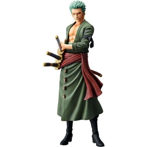 28cm One Piece THE GRANDLINE MEN Collection Roronoa Zoro Action Figure Toy Statue T30