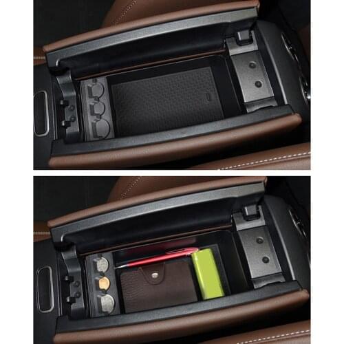 Car Central Armrest Storage Box Center Console Organizer Center Console Tray car styling For Mercedes-Benz A-class 2019