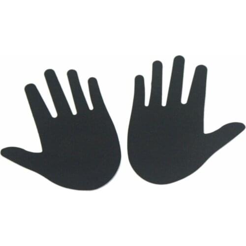 Hand Nipple Cover funny Sequin Women Pasties Adhesive Stickers,Invisible Intimates Bra Accessories Un-bra Breast