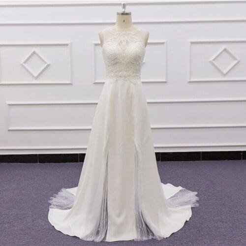 Eslieb Sexy Wedding Dress 2020 robe de mariee Elegant Bride Dress Beadings Wedding Gowns Beautiful Mermaid Bridal Gown JL725