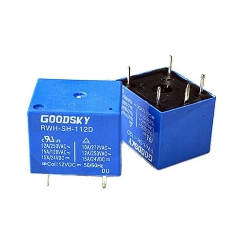 HOT 12V relay RWH-SH-112D RWH SH 112D RWHSH112D 12VDC DC12V 12V 12A 250VAC 5PIN