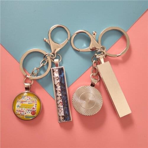 KPOP ATEEZ ANTY Metal Action To Answer Key Chain Keyring HONG JOONG SAN HONG JOONG MINGI WOO YOUNG SEONG HWA YUNHO YEO SANG