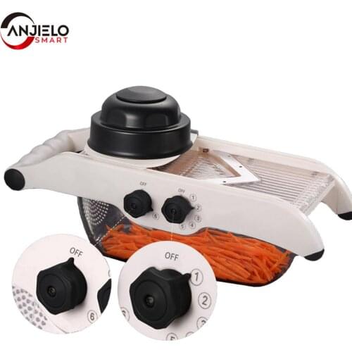 Anjielosmart Multifunctional Manual Chopper Vegetable Cutter Machine With Stainless Steel Blades Vegetable Kitchen Tool
