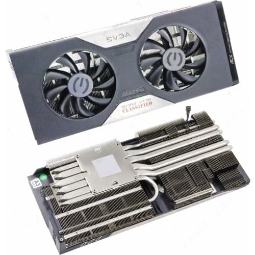 New Original for EVGA GTX780 CLASSIFIED Graphics card radiator fan six heat pipe ACX video card radiator