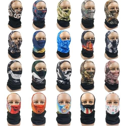 Bandanas Plus Velvet Magic Headscarf Winter Outdoor Travel Warm All-match Headscarf Riding Mountain Running Headscarf
