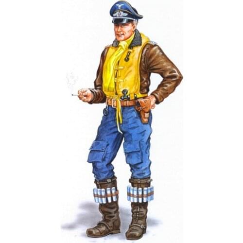 Resin soldier me109 pilot 1:48