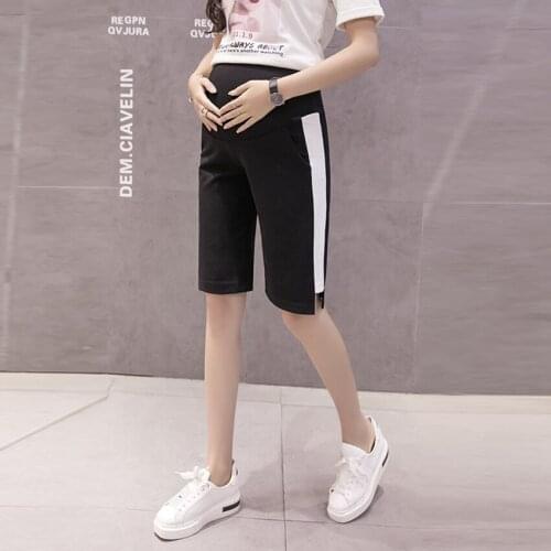 Pregnant women shorts summer thin section bottoming sports pants pregnant women pants five points pregnant women sleep pants