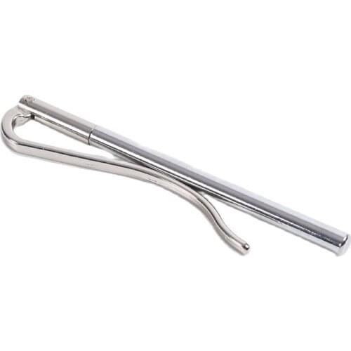 75mm Metal Bifold Money Spring Clip Wallet Replace Parts Check Bar Spring Clamp Cash Holder For Luggage Wallet Accessories