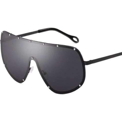 Super Big Frame Polarized Sunglasses Men ClassicTrend Stars Wear Sun Glasses Women Large Frame Outdoor Sunglass Shades Oculos De