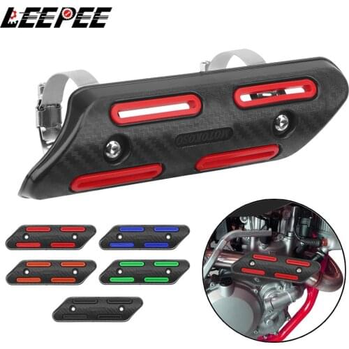 Exhaust Pipe Heat Dissipation Cover Anti-scalding Guard Exhaust Heat Shield Protector for EXC SXF XC SX EXCF XCW 125 250 350