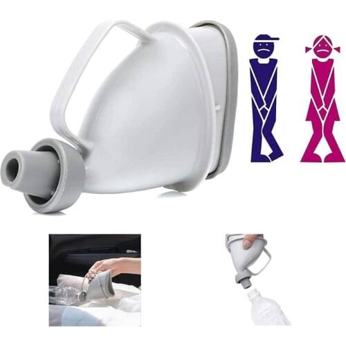 Female Urination Device Reusable Standing Urinal Travel Mobile Toilet Portable Unisex Camping Pee Funnel for Outdoor Activities
