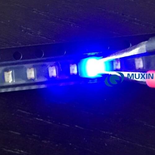 0805 SMD LED 500pcs Diode Chip Blue (2012) 20mA SMT Beads Light Emitting Diode Lamp Surface Mount Device Electronics Components